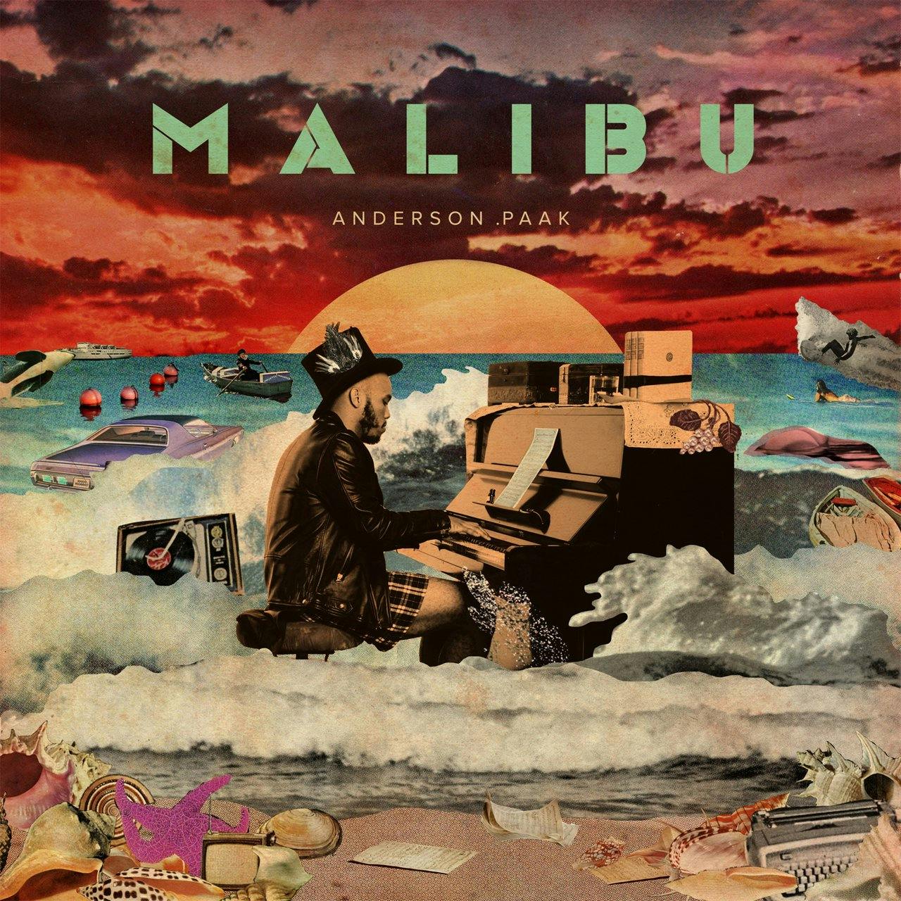 Malibu album cover by Anderson .Paak.