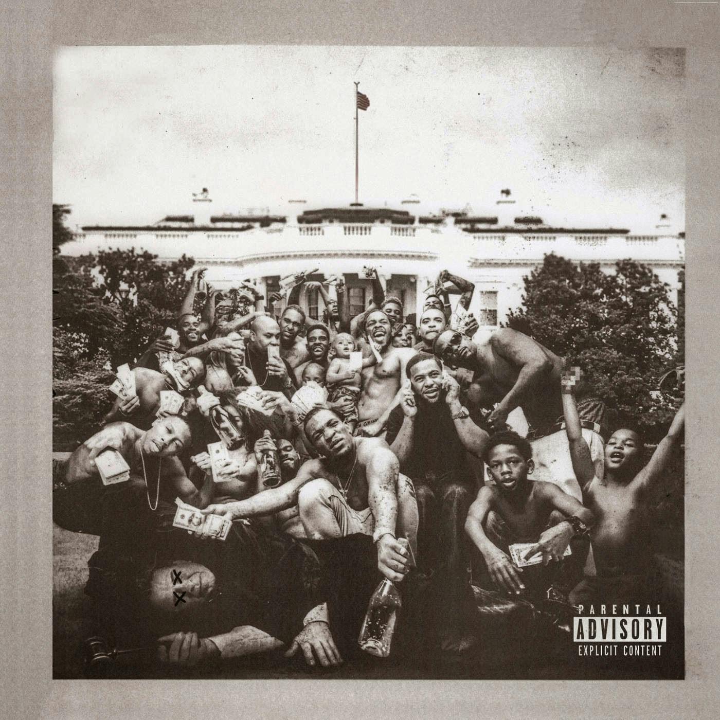 To Pimp a Butterfly album cover by Kendrick Lamar.